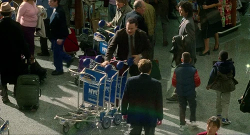 Still frame 60 from The Terminal (2004) directed by Steven Spielberg