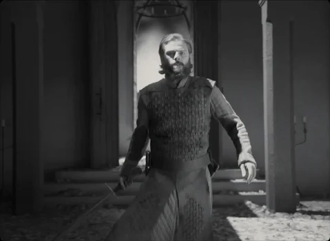 Still frame 110 from The Tragedy of Macbeth (2021) directed by Joel Coen