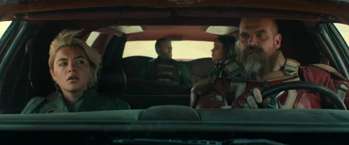 Still frame 129 from Thunderbolts* (2025) directed by Jake Schreier
