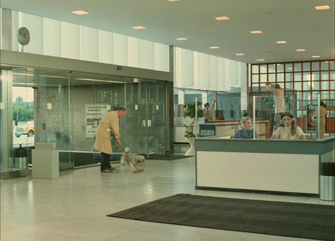 Still frame 96 from Traffic (1971) directed by Jacques Tati