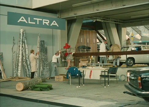 Still frame 98 from Traffic (1971) directed by Jacques Tati