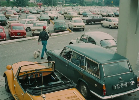 Still frame 104 from Traffic (1971) directed by Jacques Tati