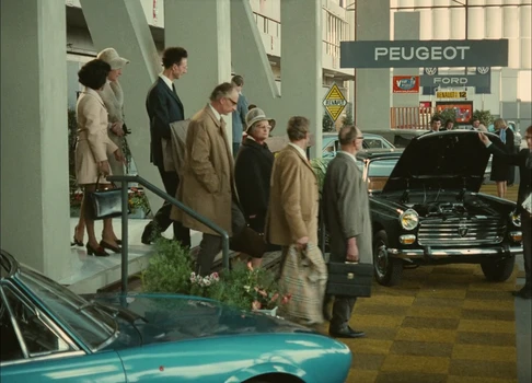 Still frame 107 from Traffic (1971) directed by Jacques Tati