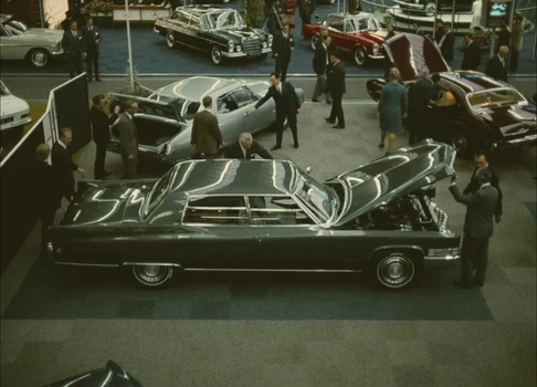 Still frame 108 from Traffic (1971) directed by Jacques Tati