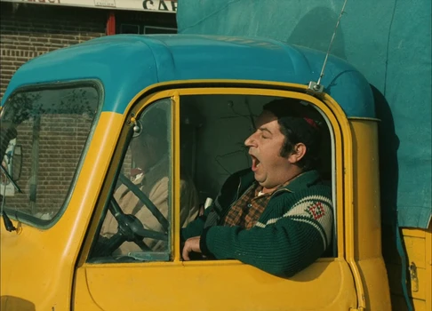 Still frame 114 from Traffic (1971) directed by Jacques Tati