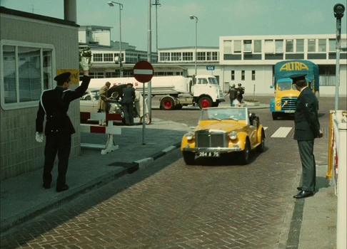 Still frame 117 from Traffic (1971) directed by Jacques Tati