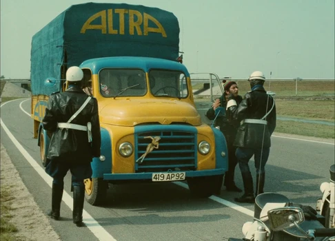 Still frame 122 from Traffic (1971) directed by Jacques Tati