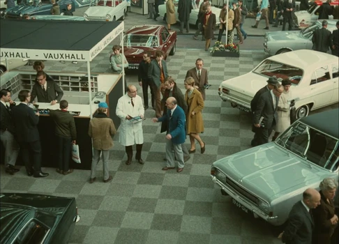 Still frame 124 from Traffic (1971) directed by Jacques Tati