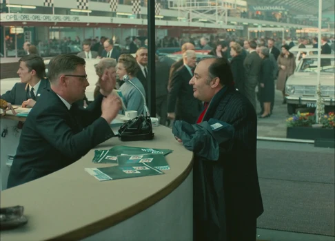 Still frame 125 from Traffic (1971) directed by Jacques Tati