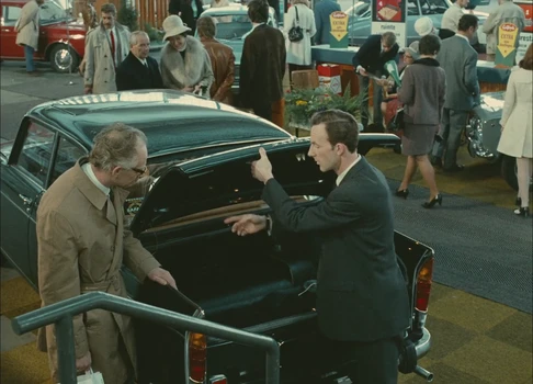 Still frame 126 from Traffic (1971) directed by Jacques Tati