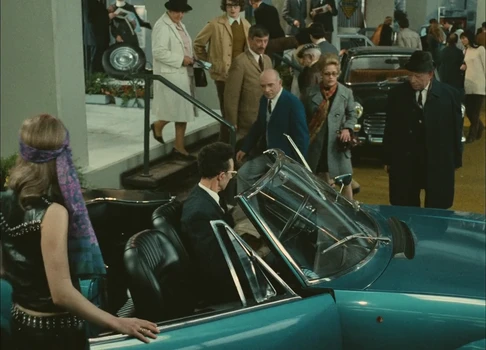 Still frame 132 from Traffic (1971) directed by Jacques Tati