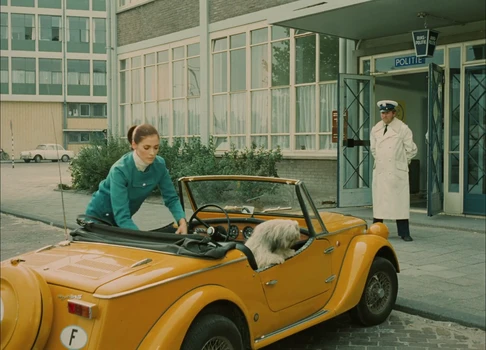 Still frame 134 from Traffic (1971) directed by Jacques Tati