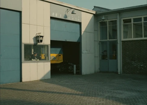 Still frame 135 from Traffic (1971) directed by Jacques Tati