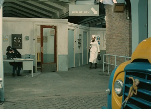 Still frame 137 from Traffic (1971) directed by Jacques Tati