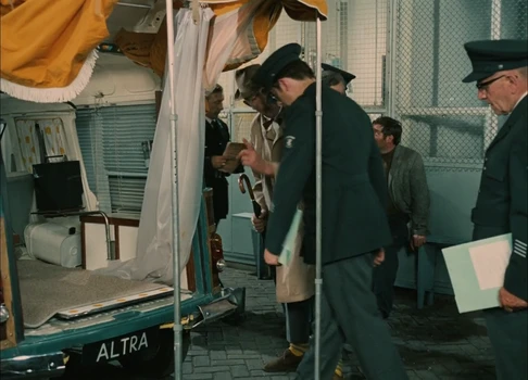 Still frame 141 from Traffic (1971) directed by Jacques Tati