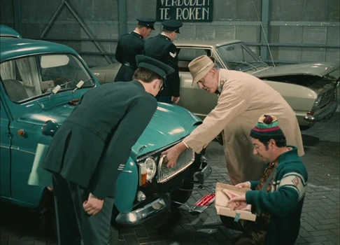Still frame 147 from Traffic (1971) directed by Jacques Tati