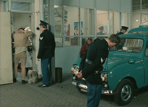 Still frame 148 from Traffic (1971) directed by Jacques Tati