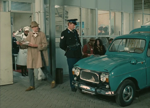 Still frame 149 from Traffic (1971) directed by Jacques Tati