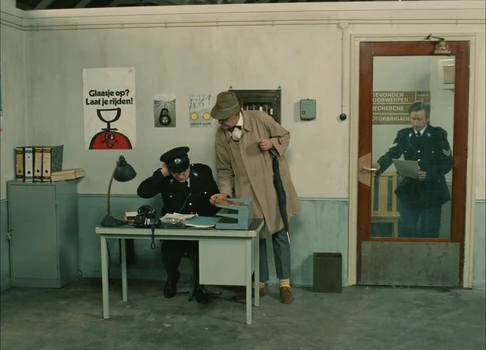 Still frame 151 from Traffic (1971) directed by Jacques Tati