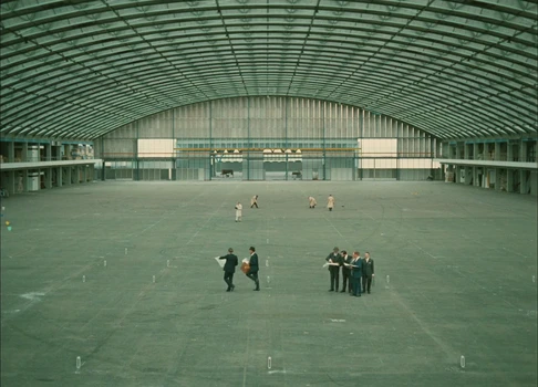 Still frame 13 from Traffic (1971) directed by Jacques Tati