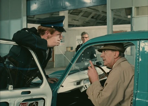 Still frame 156 from Traffic (1971) directed by Jacques Tati