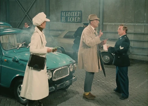 Still frame 162 from Traffic (1971) directed by Jacques Tati