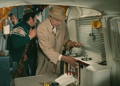 Still frame 164 from Traffic (1971) directed by Jacques Tati