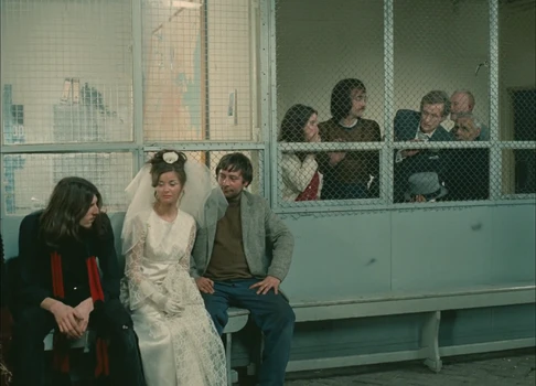 Still frame 165 from Traffic (1971) directed by Jacques Tati