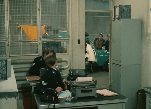 Still frame 168 from Traffic (1971) directed by Jacques Tati