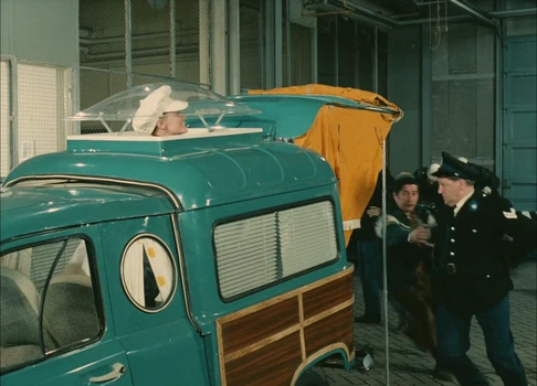 Still frame 172 from Traffic (1971) directed by Jacques Tati