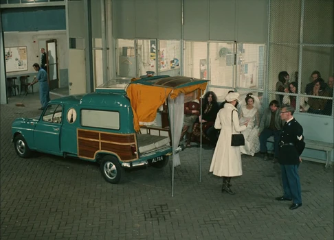 Still frame 175 from Traffic (1971) directed by Jacques Tati