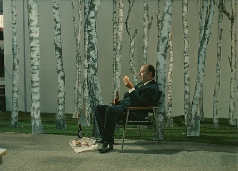 Still frame 180 from Traffic (1971) directed by Jacques Tati