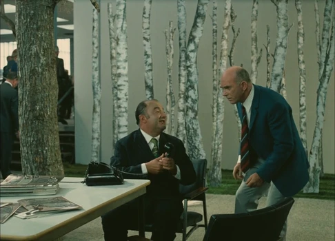 Still frame 181 from Traffic (1971) directed by Jacques Tati