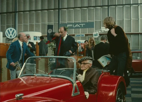 Still frame 183 from Traffic (1971) directed by Jacques Tati