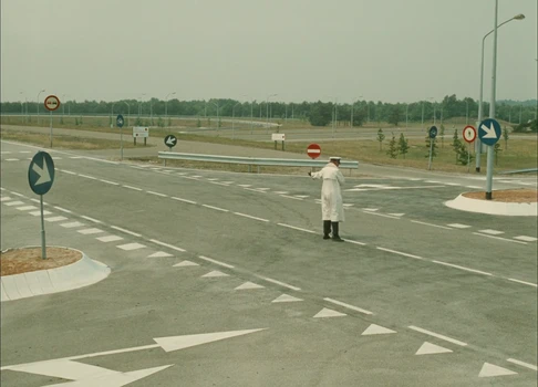 Still frame 191 from Traffic (1971) directed by Jacques Tati