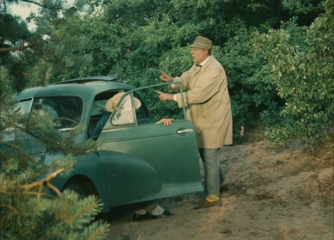Still frame 204 from Traffic (1971) directed by Jacques Tati