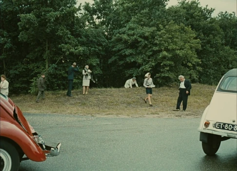 Still frame 206 from Traffic (1971) directed by Jacques Tati