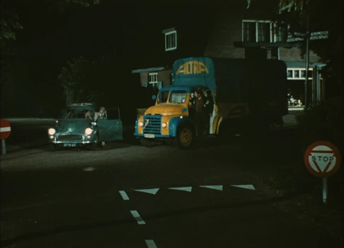 Still frame 209 from Traffic (1971) directed by Jacques Tati