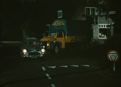 Still frame 210 from Traffic (1971) directed by Jacques Tati