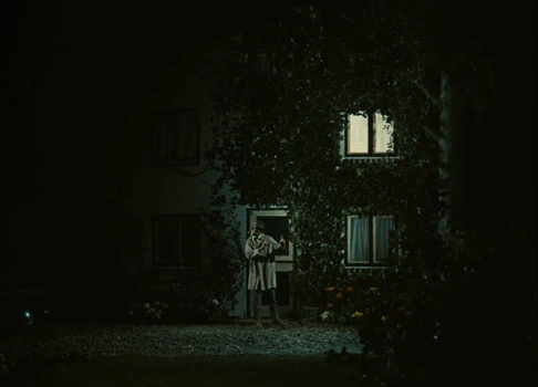 Still frame 214 from Traffic (1971) directed by Jacques Tati