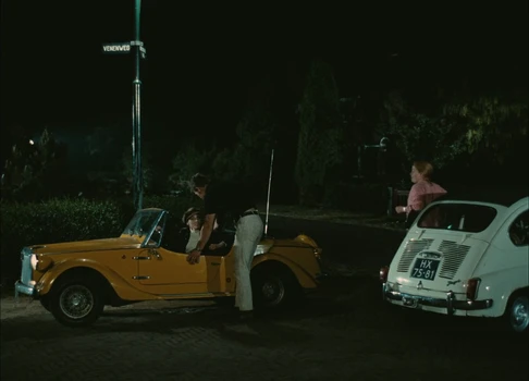 Still frame 227 from Traffic (1971) directed by Jacques Tati