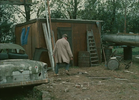 Still frame 239 from Traffic (1971) directed by Jacques Tati