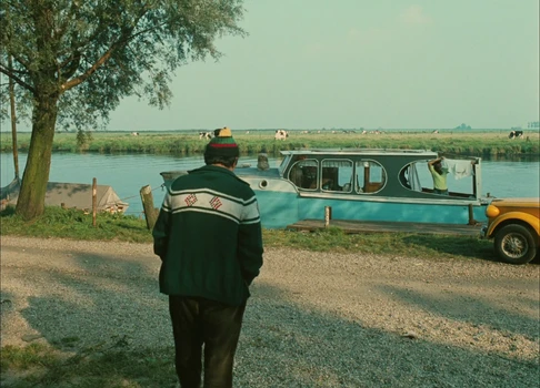 Still frame 243 from Traffic (1971) directed by Jacques Tati