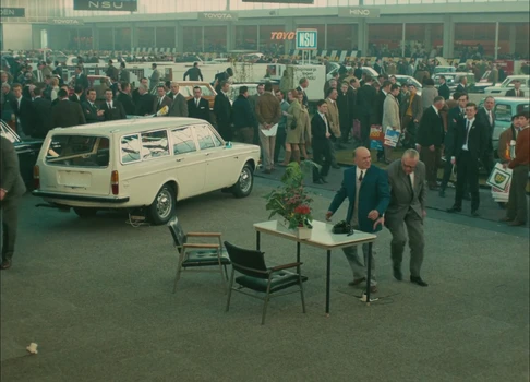 Still frame 244 from Traffic (1971) directed by Jacques Tati