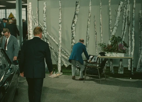 Still frame 245 from Traffic (1971) directed by Jacques Tati