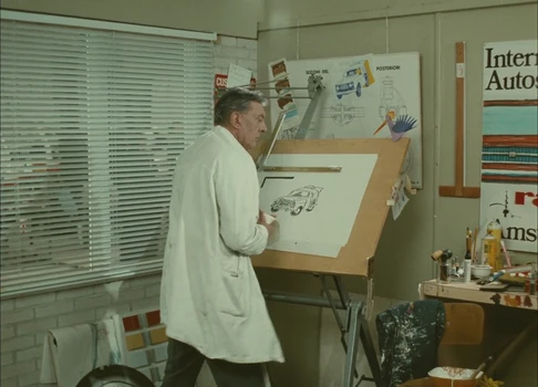Still frame 22 from Traffic (1971) directed by Jacques Tati