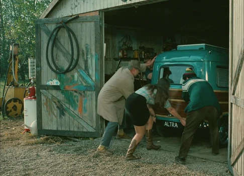 Still frame 287 from Traffic (1971) directed by Jacques Tati
