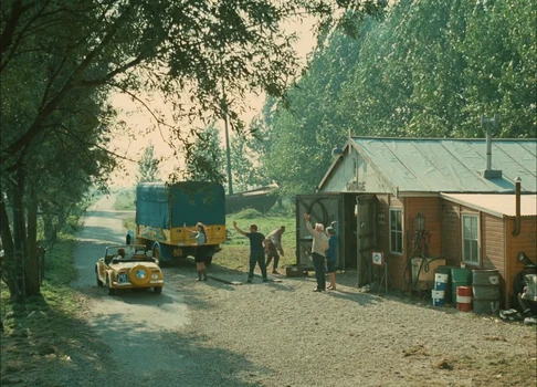 Still frame 289 from Traffic (1971) directed by Jacques Tati