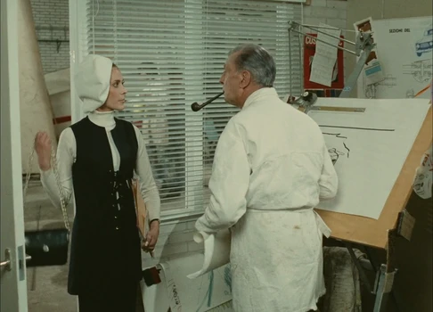 Still frame 27 from Traffic (1971) directed by Jacques Tati