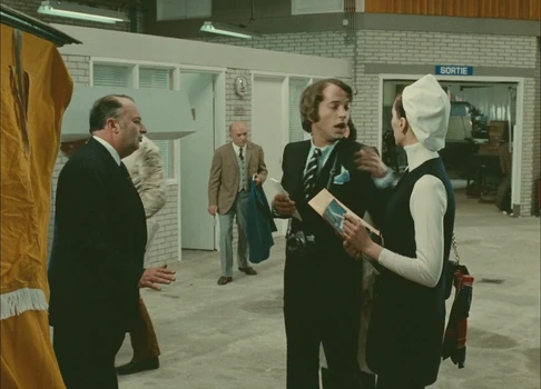 Still frame 28 from Traffic (1971) directed by Jacques Tati